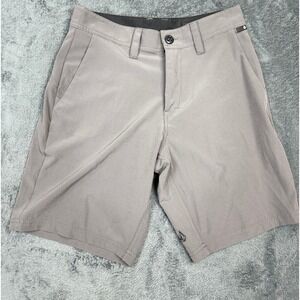 Volcom True to This Mens V.Co-Tech Shorts Gray Size 29 Casual Everyday